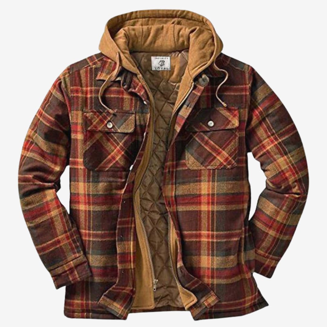 Mason | Modern Cozy Mens Flannel Jacket 1