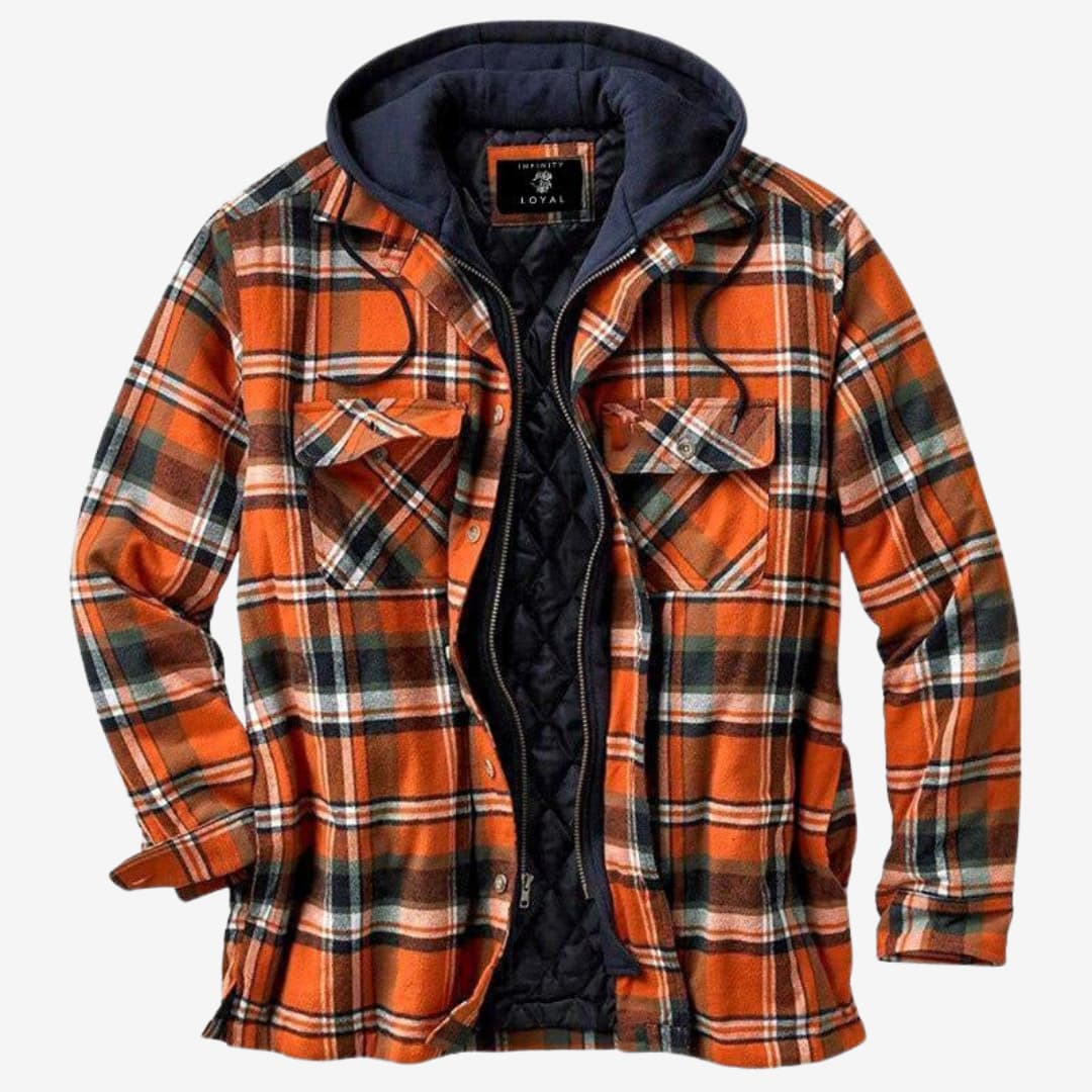 Mason | Modern Cozy Mens Flannel Jacket 2