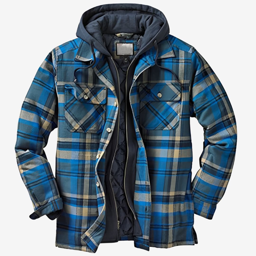 Mason | Modern Cozy Mens Flannel Jacket 4