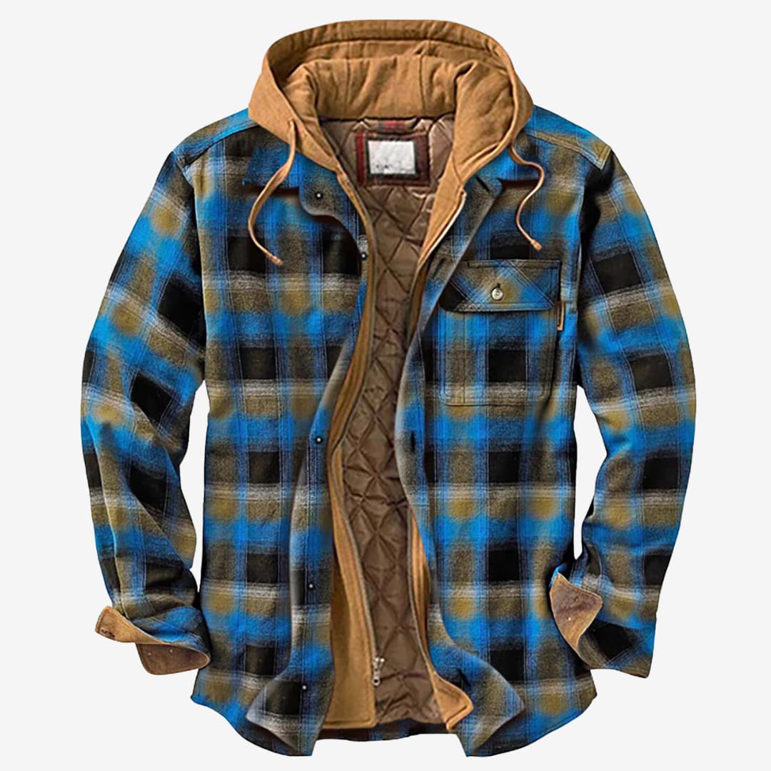 Mason | Modern Cozy Mens Flannel Jacket 5
