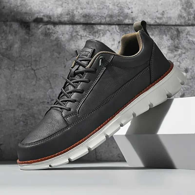 Mason | Modern Stylish Leather Sneakers 8