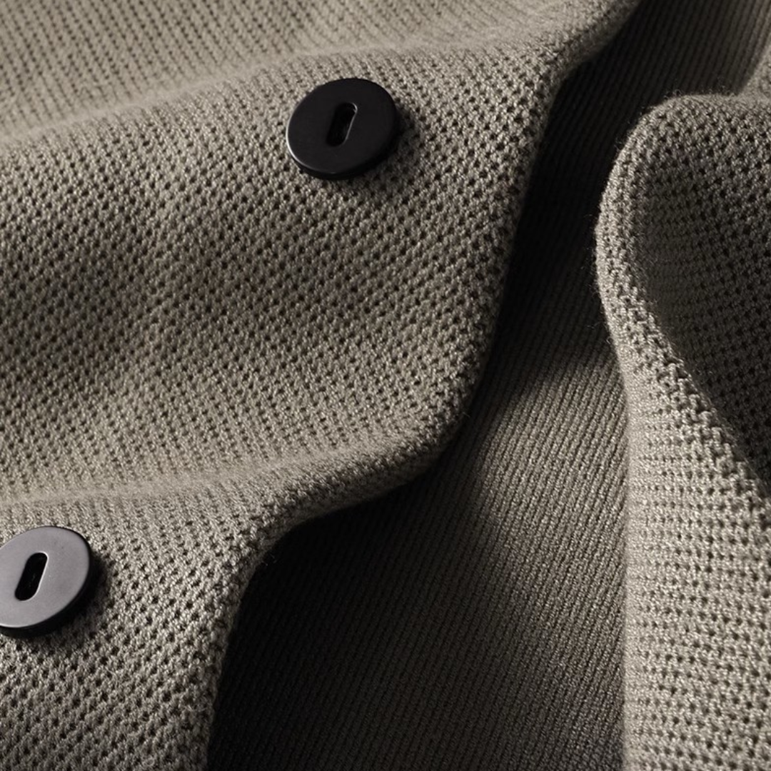 Mason | Stylish Black Cardigan Sweater for Men 5