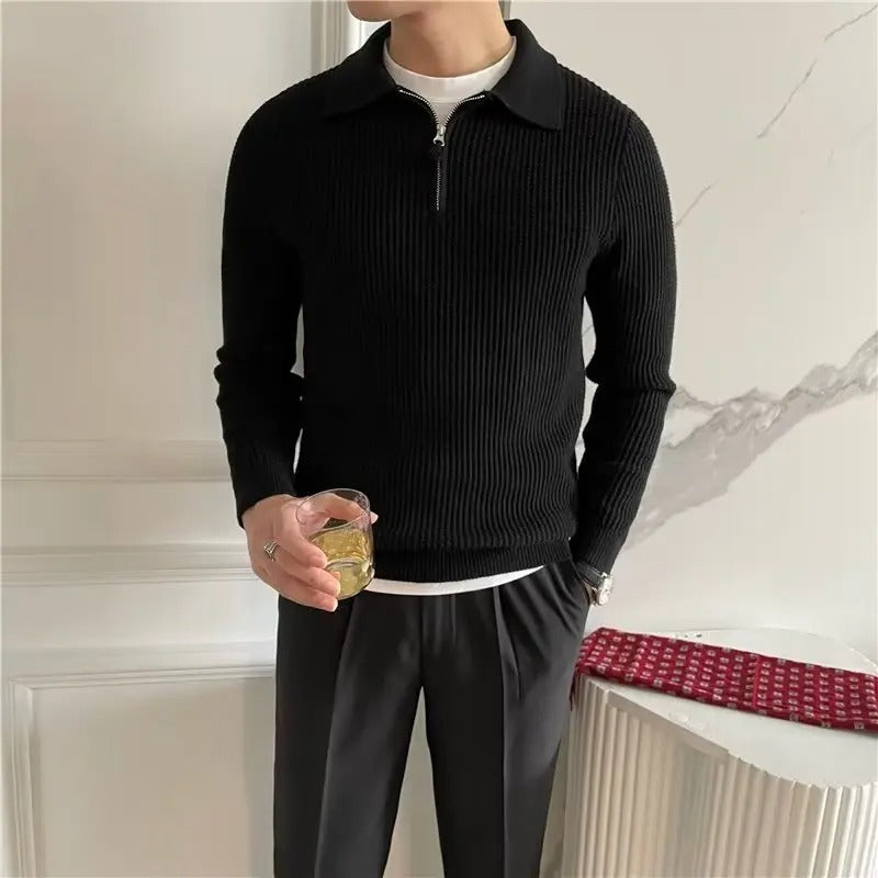 Mason | Stylish Cozy Half-Zip Pullover 3