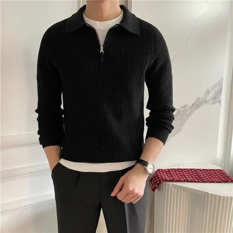 Mason | Stylish Cozy Half-Zip Pullover 4