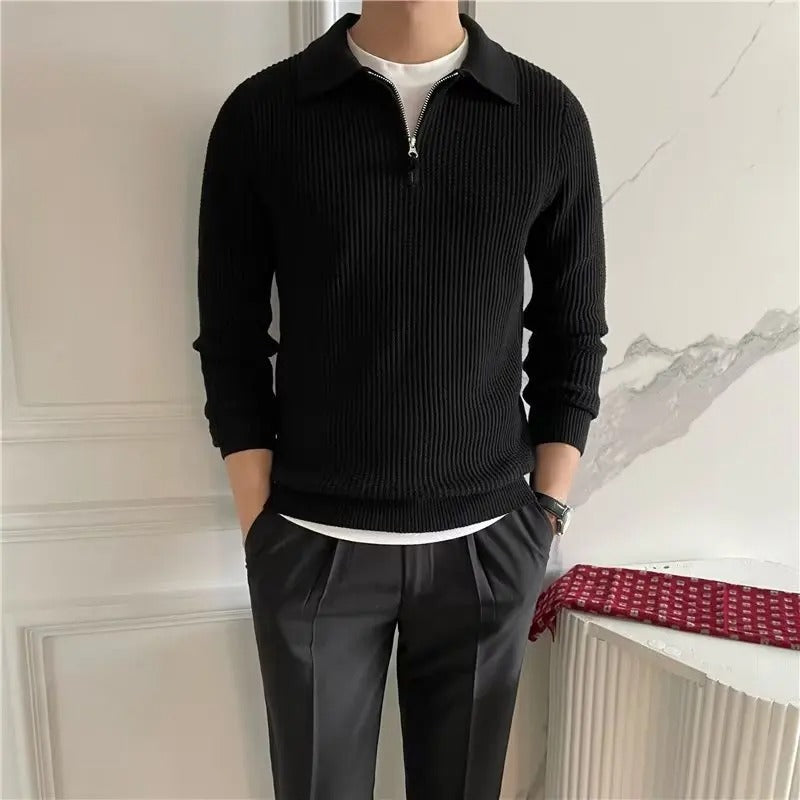 Mason | Stylish Cozy Half-Zip Pullover 5