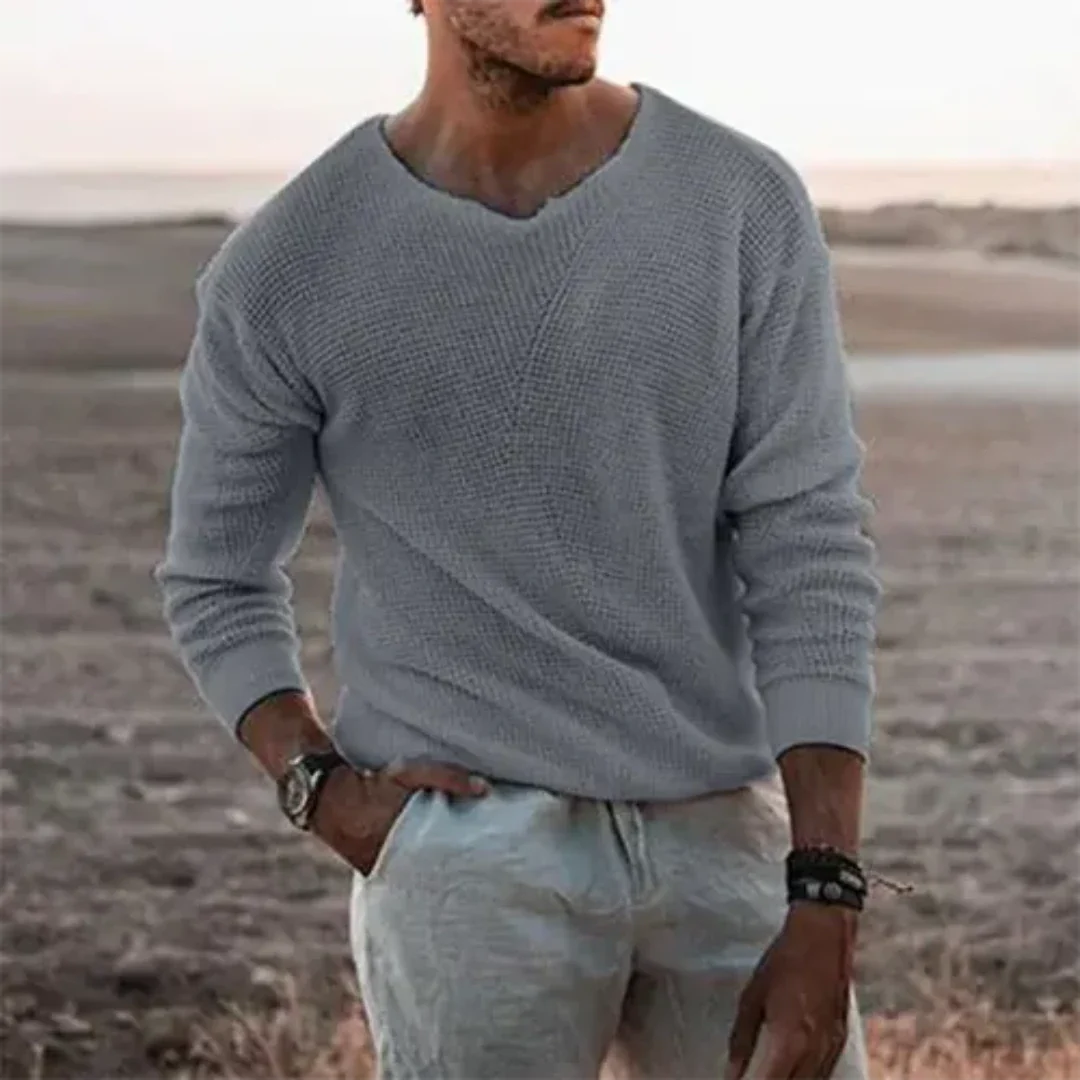 Mason | Stylish Cozy Long Sleeve Mens Sweater 2