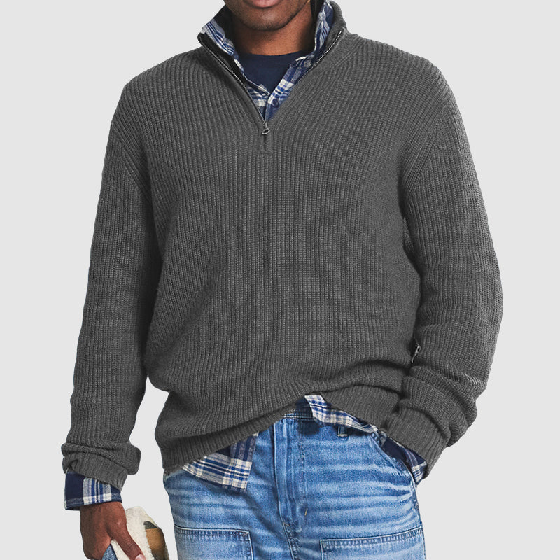 Mason | Stylish Cozy Pullover | Long Sleeve Warm Top 0