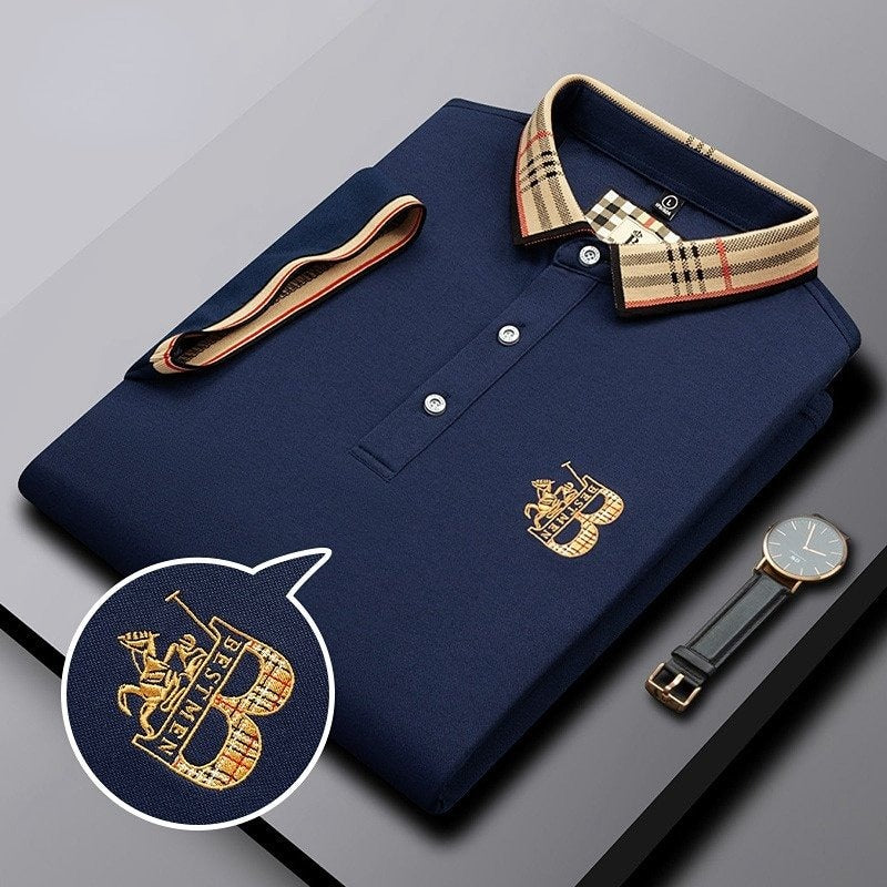 Mason | Stylish Long Sleeve Polo Shirts 8