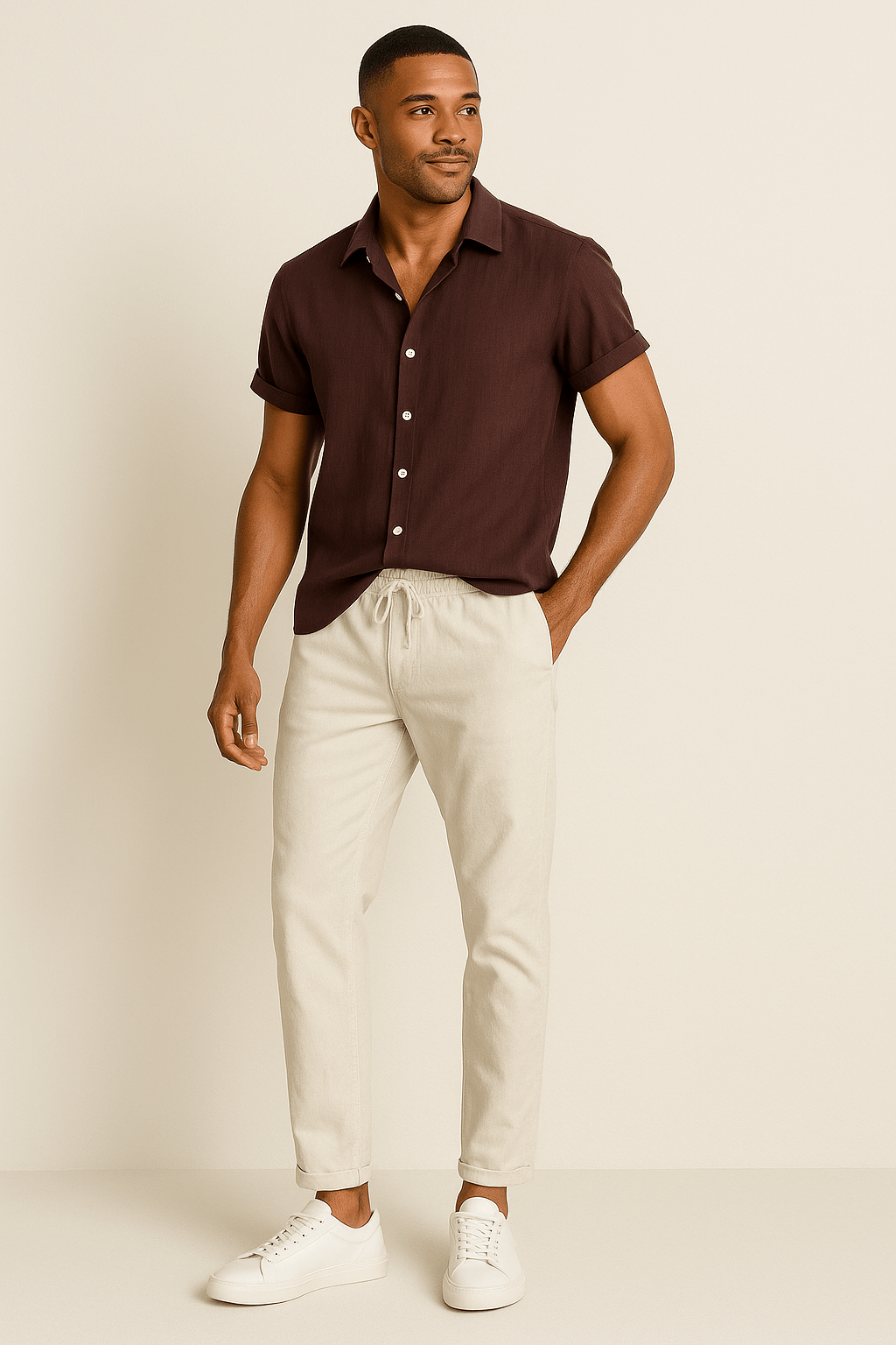 Mason | Stylish Relaxed Shirt and Pants Set 2