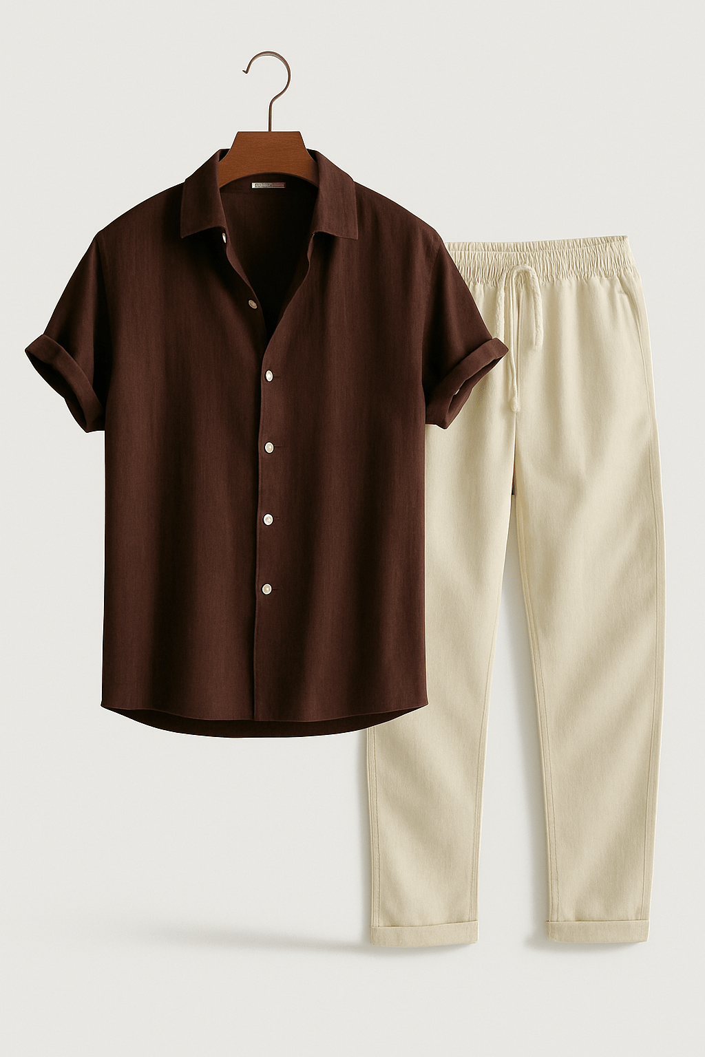 Mason | Stylish Relaxed Shirt and Pants Set 3