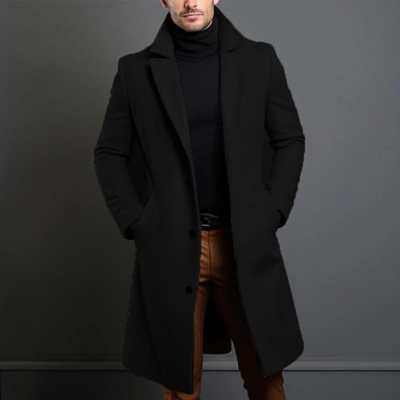 Mason | Timeless Winter Overcoat for Men with Relaxed Fit 0