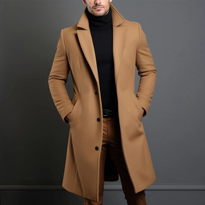 Mason | Timeless Winter Overcoat for Men with Relaxed Fit 1