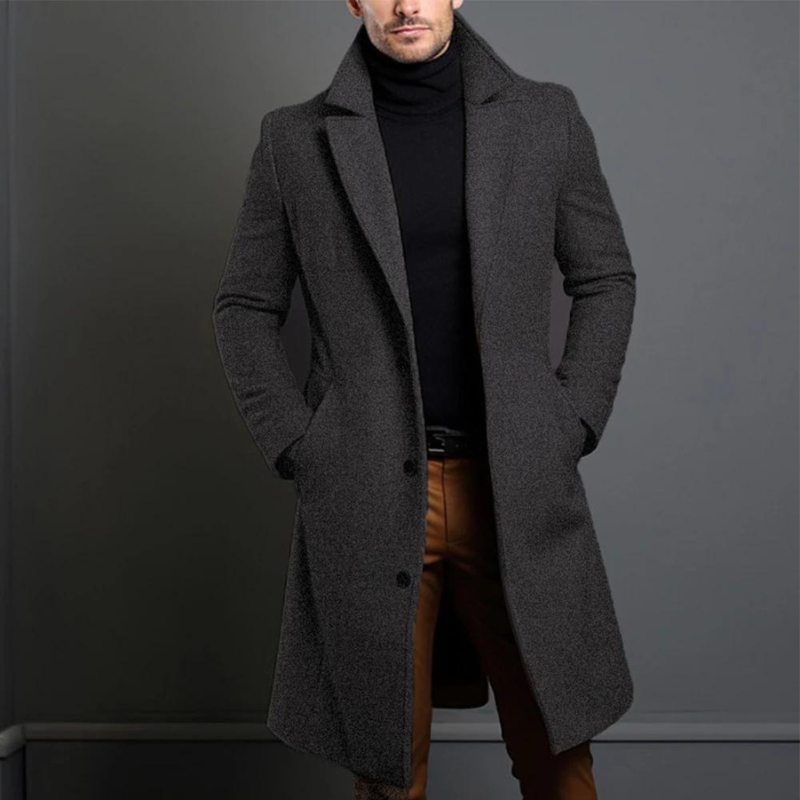 Mason | Timeless Winter Overcoat for Men with Relaxed Fit 2
