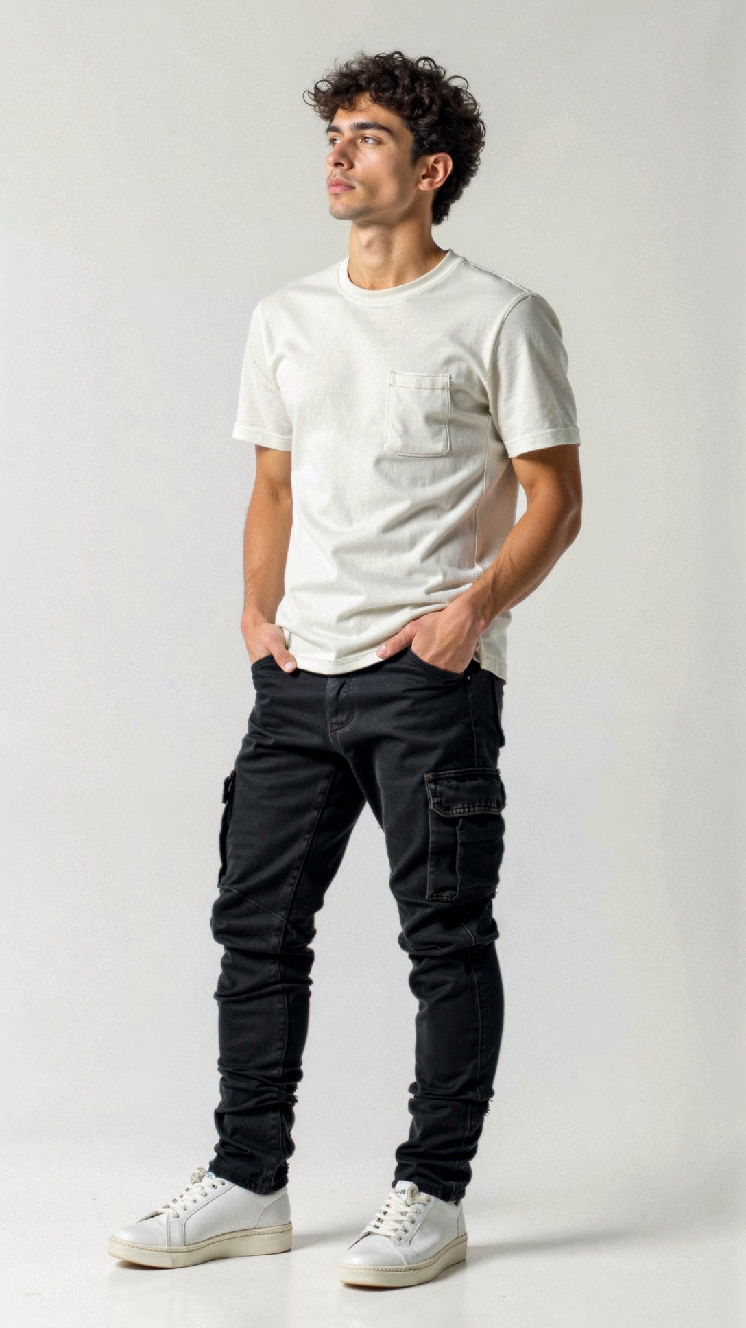 Mason | Trendy Slim Fit Cargo Jeans 4