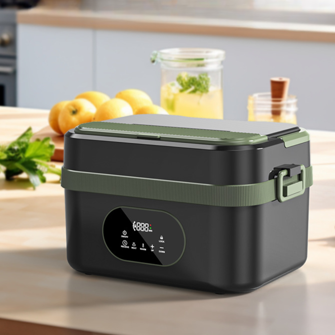 MealMate | Stainless Steel Self-Heating Portable Lunch Box 6