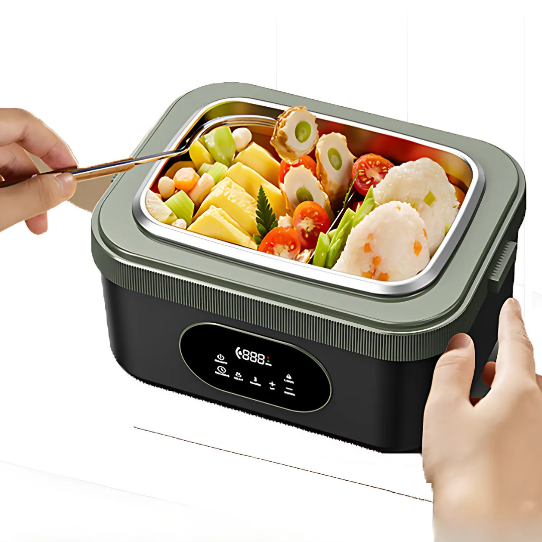 MealMate | Stainless Steel Self-Heating Portable Lunch Box 7
