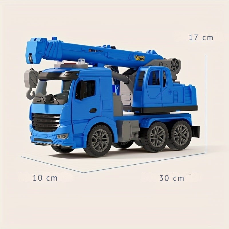 MegaLift Crane Truck Toy – Realistic Lights, Sounds, and Movable Parts for Kids’ Imaginative Play 5