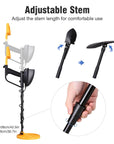 Mega Detector Gold Metal Detector With Shovel + Headphones 3