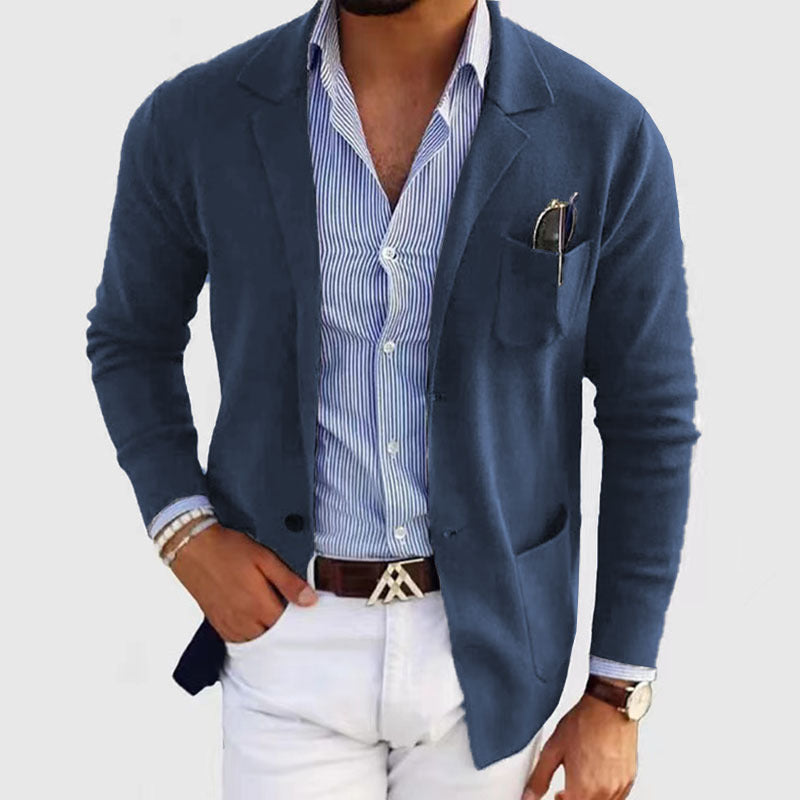 Men's Casual Polyester Blazer 0