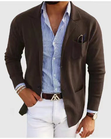 Men&#39;s Casual Polyester Blazer 10