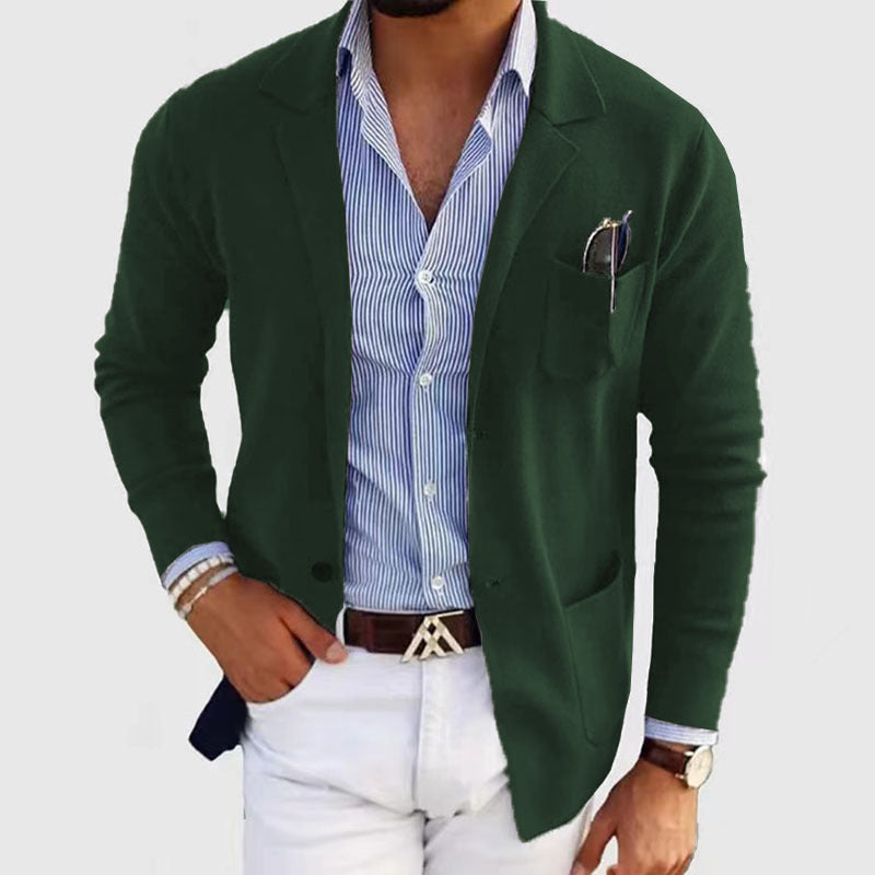 Men&#39;s Casual Polyester Blazer 6