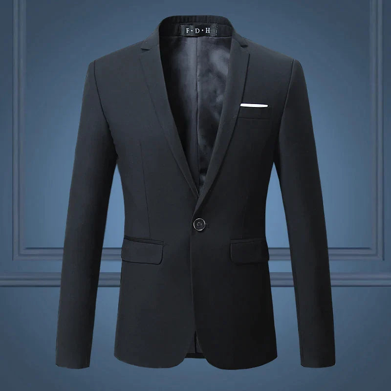 Men's Classic Versatile Blazer Jacket 2