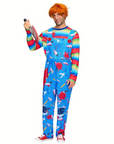 Men's Creepy Killer Halloween Costume | Scary Horror Outfit 2
