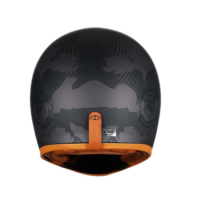 Men’s Full Face Motorcycle Helmet Carbon Fiber Lightweight DOT ECE Approved 4