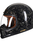 Men’s Full Face Motorcycle Helmet Lightweight Carbon Fiber DOT ECE Approved 2