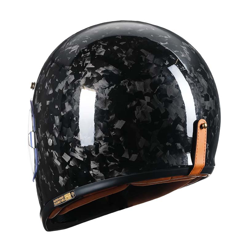 Men’s Full Face Motorcycle Helmet Lightweight Carbon Fiber DOT ECE Approved 3