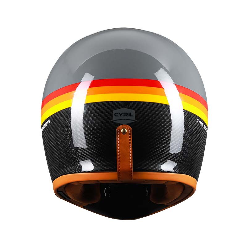 Men’s Full Face Motorcycle Helmet Lightweight Carbon Fiber DOT ECE Approved 3