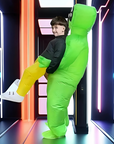 Men’s Funny Inflatable Halloween Alien Costume | Ride On Style 2