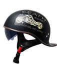 Men’s Half Helmet DOT Approved High-Strength ABS with UV Protection 5