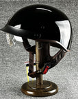 Men’s Half Helmet Stylish Lightweight Microfiber 10