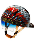 Men’s Motorcycle Helmet DOT Approved ABS Shell Lightweight 13