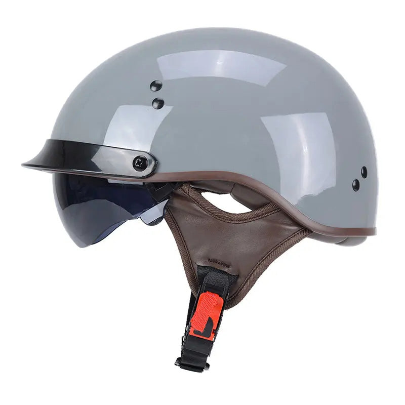 Men’s Motorcycle Helmet DOT Approved Lightweight UV Protection ABS Shell 4