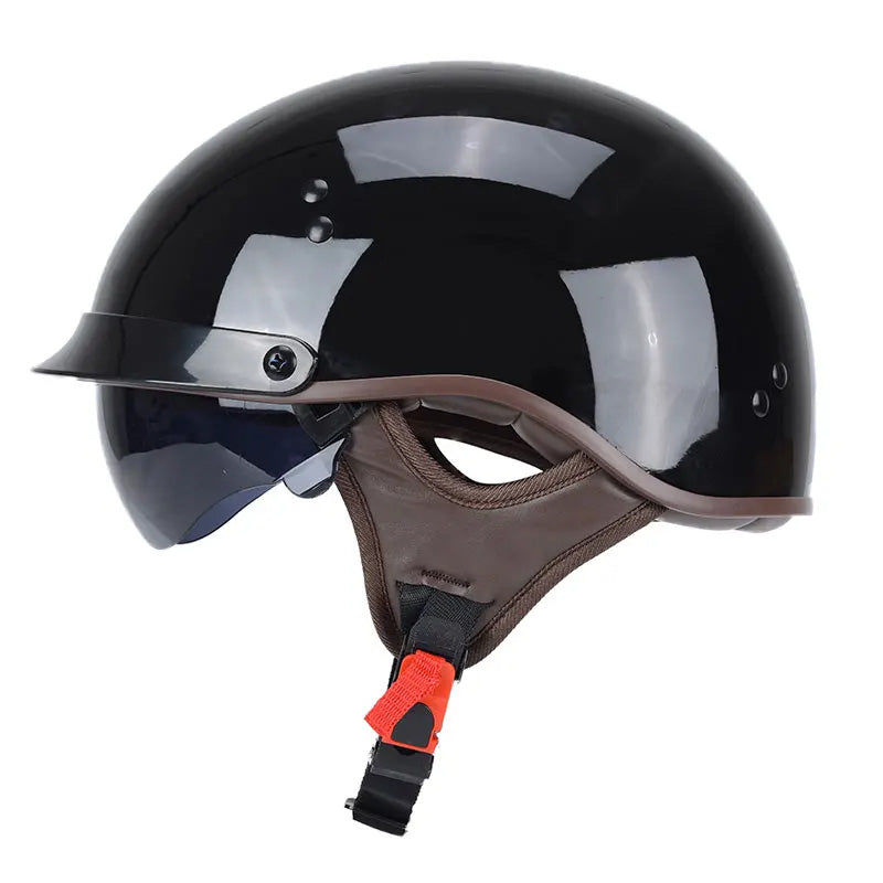 Men’s Motorcycle Helmet DOT Approved Lightweight UV Protection ABS Shell 5
