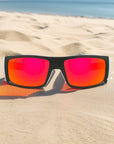 Men’s Polarized Sunglasses Bold Skull Design UV Protection Lightweight Durable 1