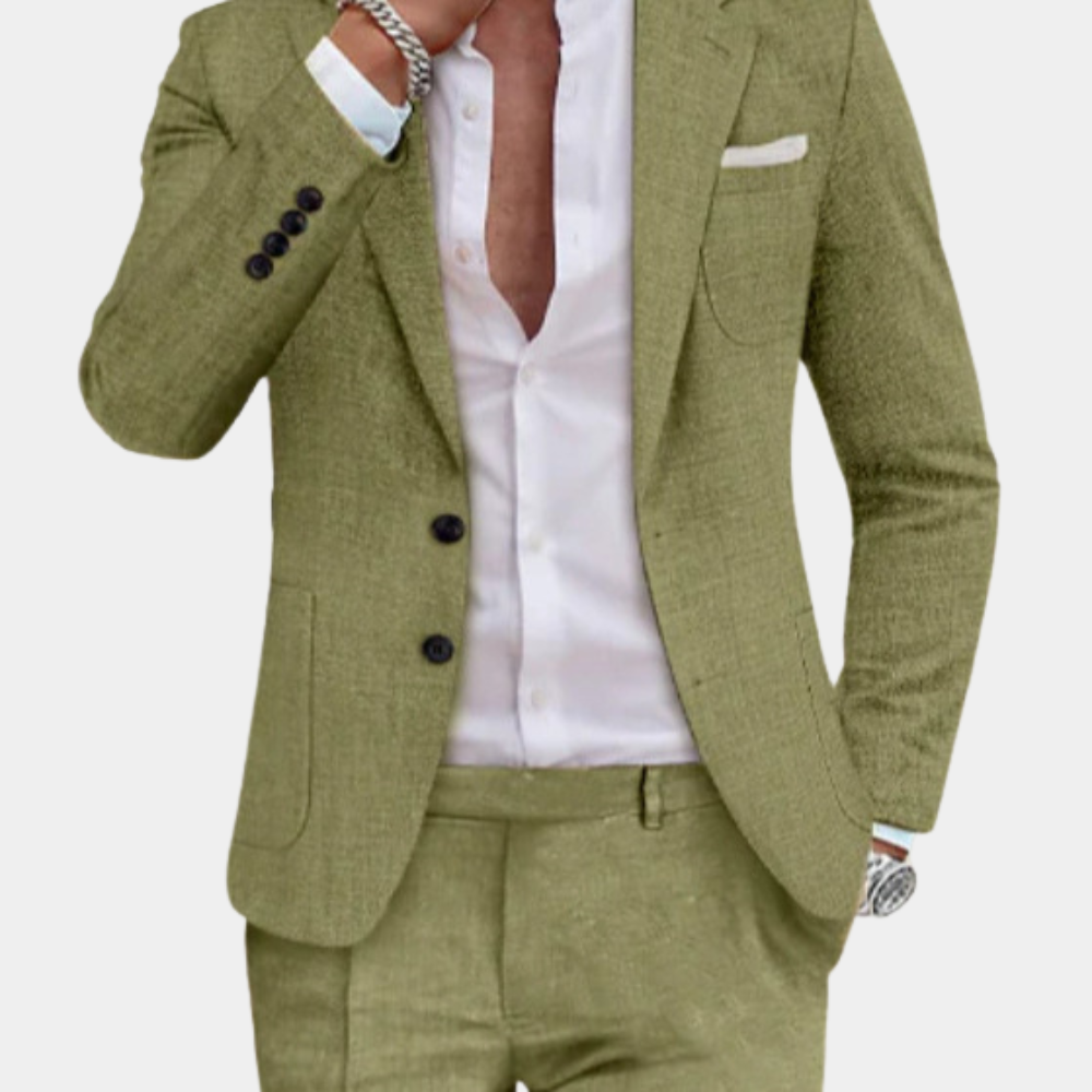 Men's Premium Summer Style Linen Suit 4