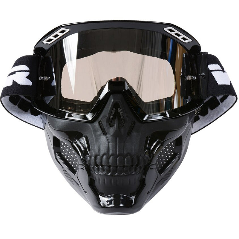 Men’s Skull Motorcycle Mask Protective Gear with Adjustable Fit 6