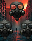 Men’s Tactical Full Face Halloween Gas Mask | Post Apocalyptic Cosplay 0