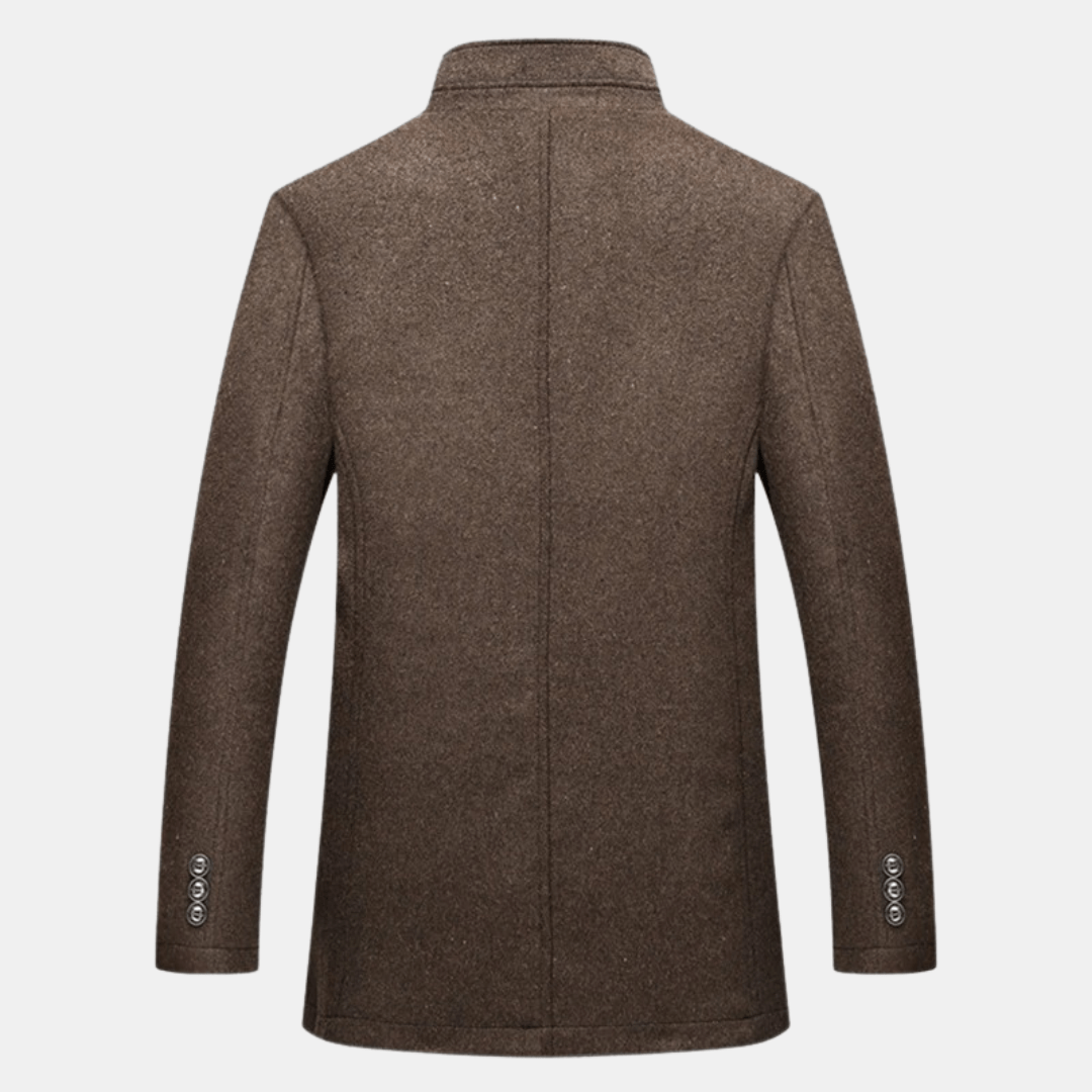 Mia | Elegant High Neck Winter Coat 4
