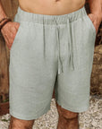 Sandro | Mid-Waist Casual Shorts with Drawstring Comfort