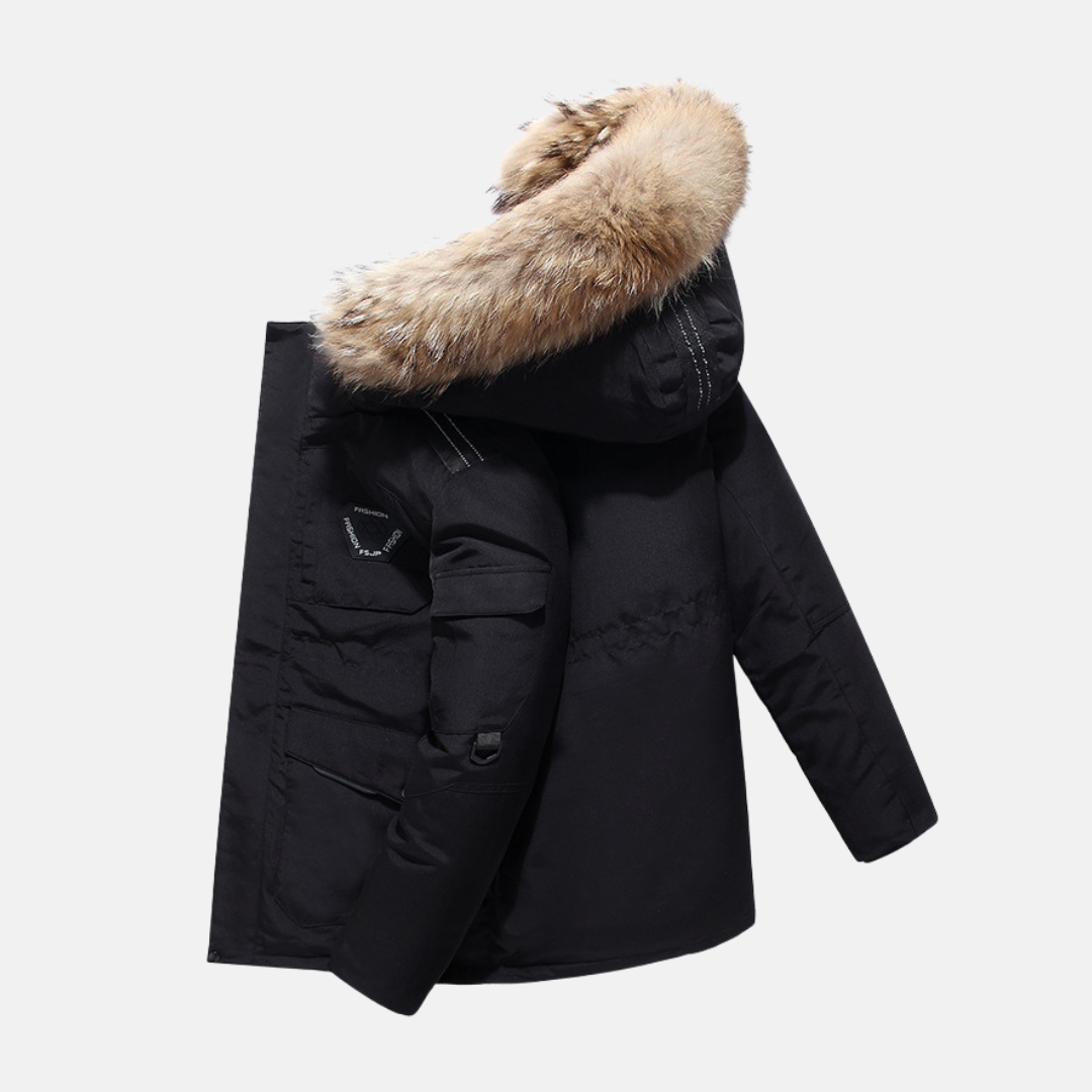 Milan | Men’s Fur Collar Winter Coat – Stylish and Insulated Design 2