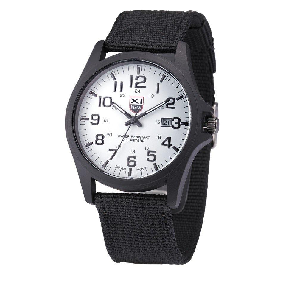Military Style Robust Watch with Illuminated Dial, Water Resistant, Stopwatch, and Date Display 7