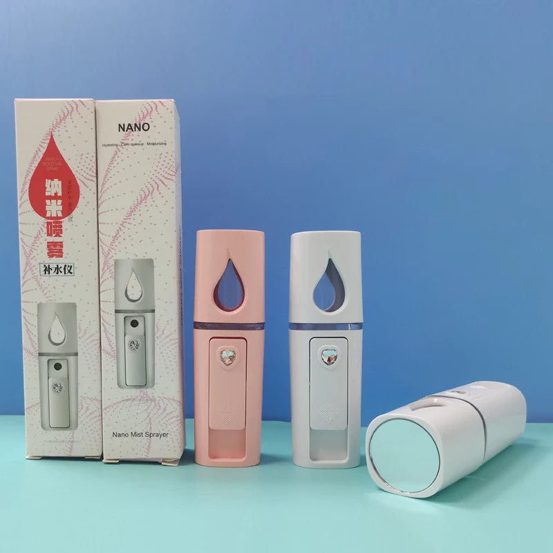 Mini Facial Sprayer Hydrating Mist for Face Portable Nano Technology 3