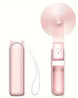 Mini hand fan Breezella | USB rechargeable | 3 speeds | Foldable & Powerbank function | 2000mAh battery 1