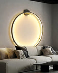 Minimal Round Wall Lamp – Sleek LED Wall Sconce Lighting for Modern Interiors, 30 cm, Energy Efficient Ambient Light 0