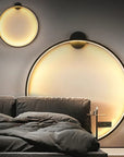Minimal Round Wall Lamp – Sleek LED Wall Sconce Lighting for Modern Interiors, 30 cm, Energy Efficient Ambient Light 2