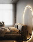 Minimal Round Wall Lamp – Sleek LED Wall Sconce Lighting for Modern Interiors, 30 cm, Energy Efficient Ambient Light 5